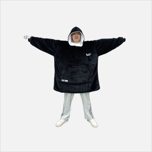 Life Time Swim Oversized Sherpa Hoodie Blanket